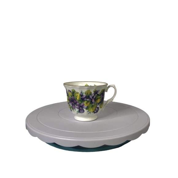 Crown Trent Teacup and Saucer - Picture 3 of 12